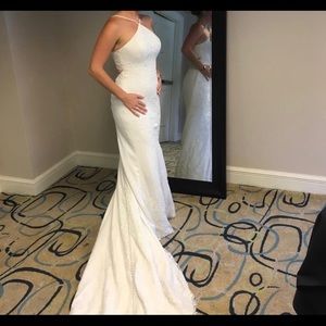 Wedding dress.  Vera Wang White collection.